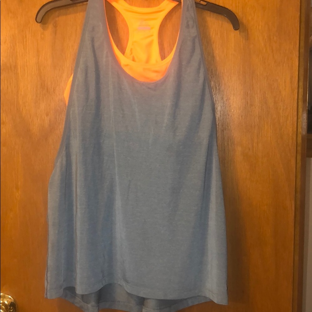 COPY - COPY - Ladies Nike tank with attached sports bra.